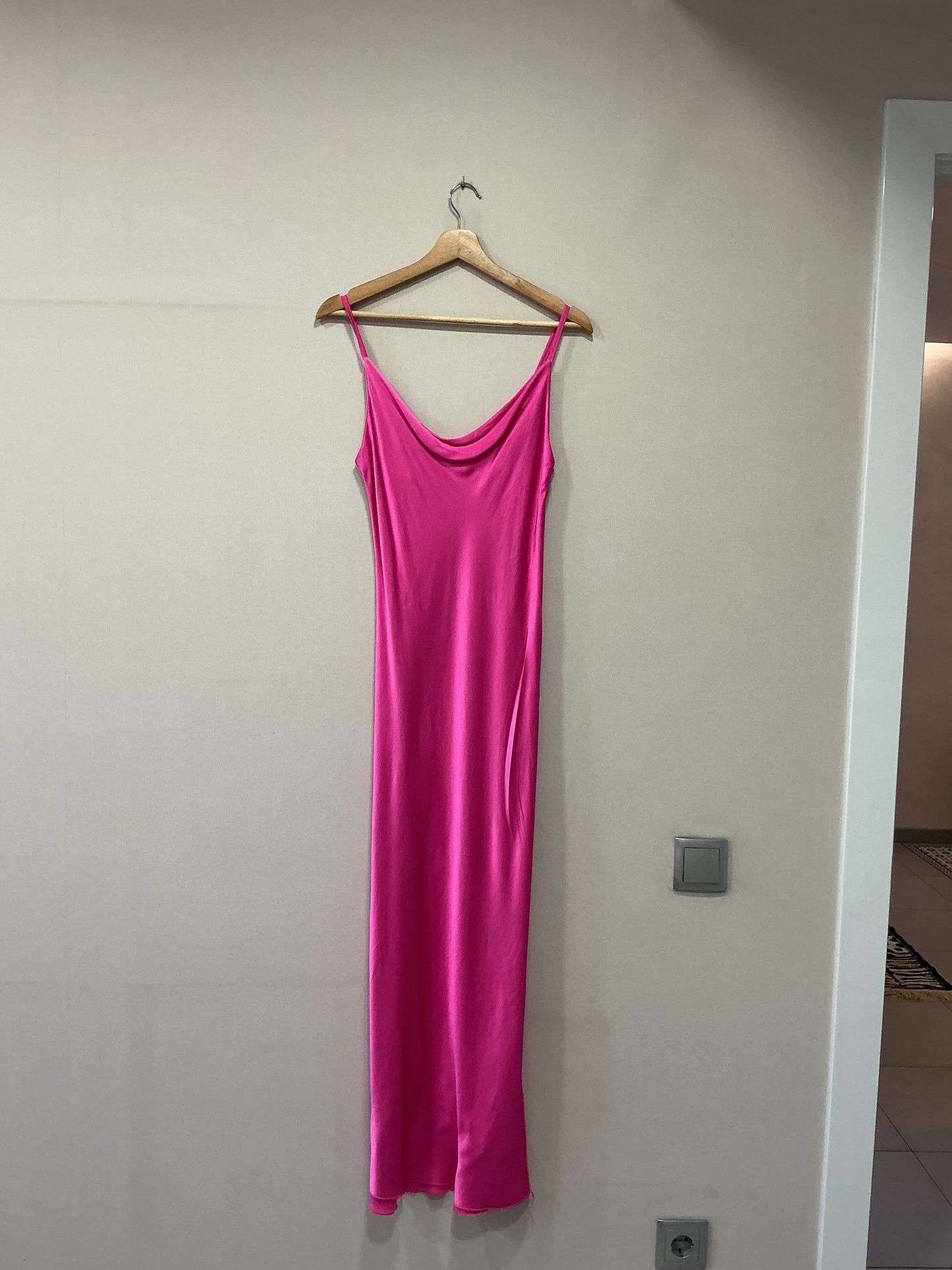 Vestido Milan fúcsia