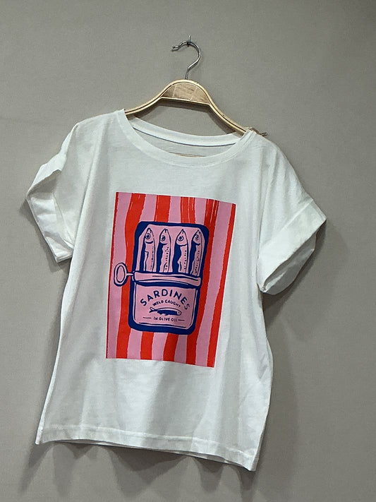Camiseta sardina
