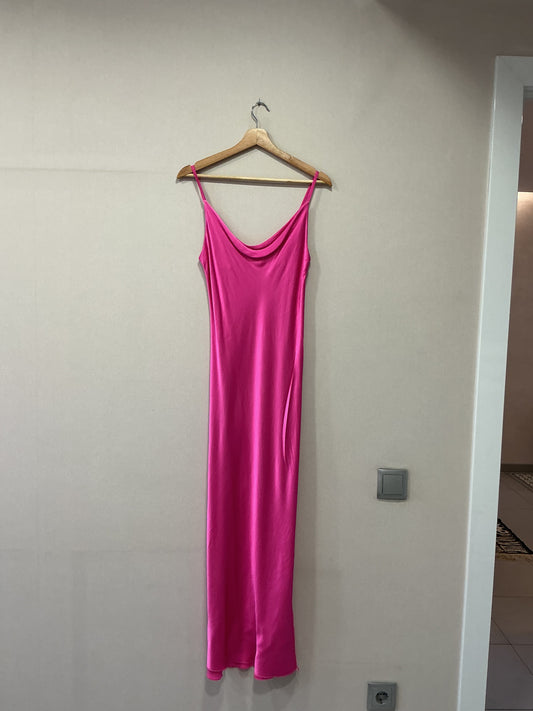 Vestido Milan fúcsia