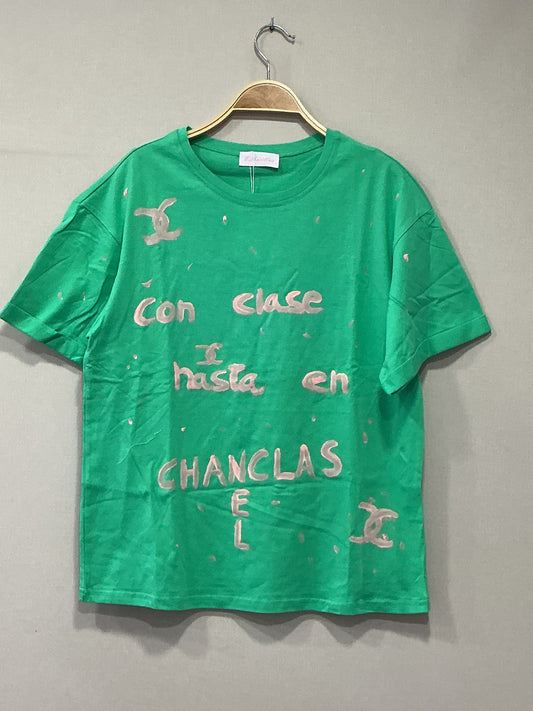 Camiseta chancla